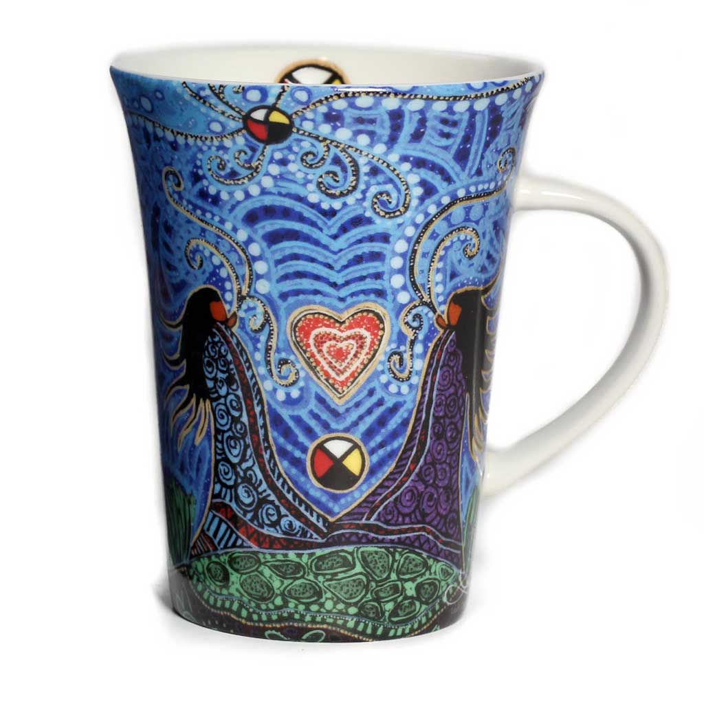 'Breath of Life' mug by Leah Dorion