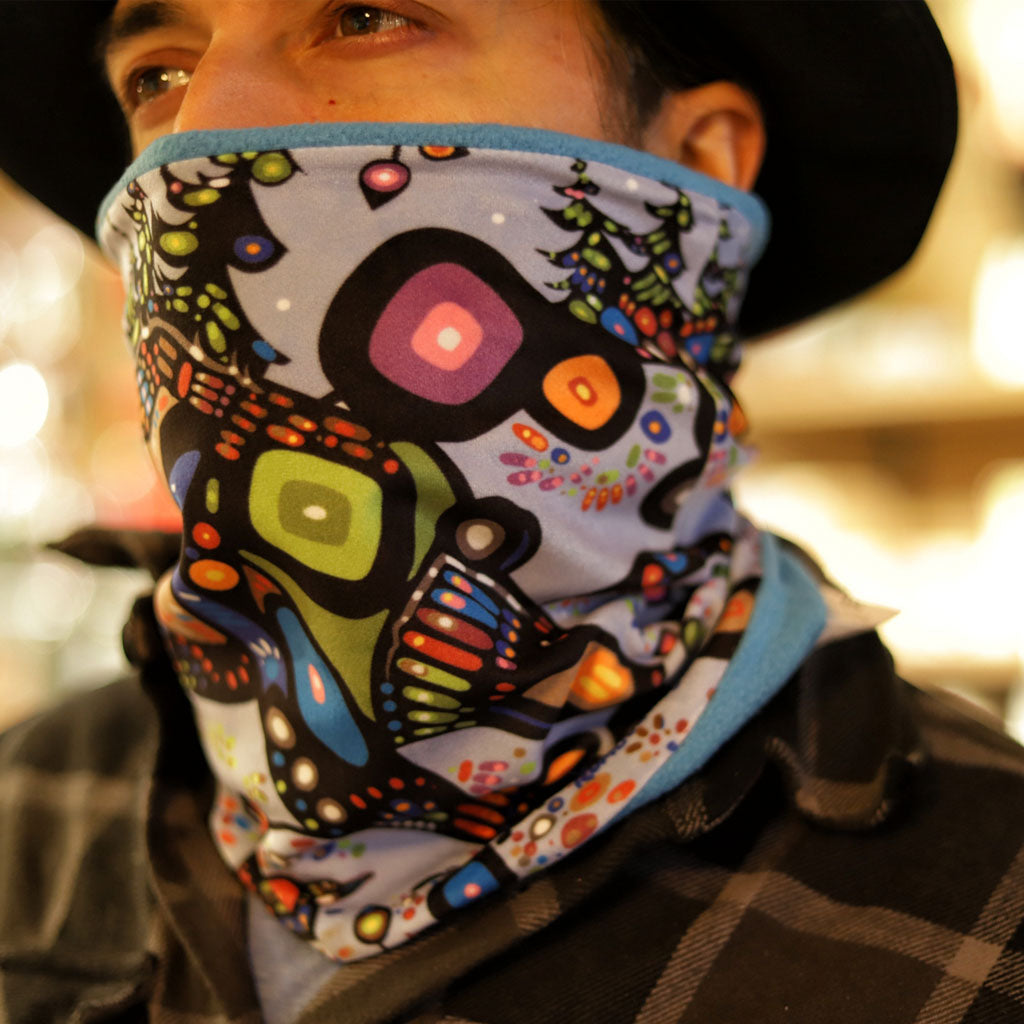 &#39;Bear&#39; Microfleece Neckwarmer by John Rombough