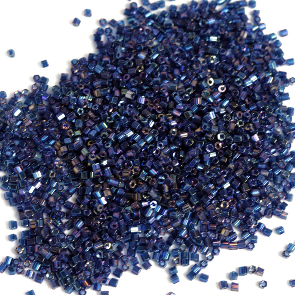 Opaque Blue Aurora Borealis - 2 cut