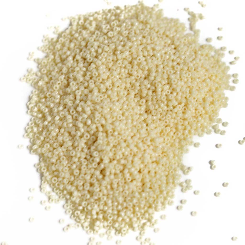 Dark Cream Opaque - Size 15/0 Miyuki