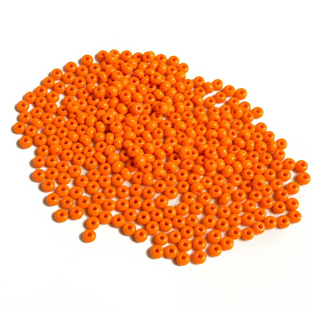 Orange Opaque - Beaded Dreams
