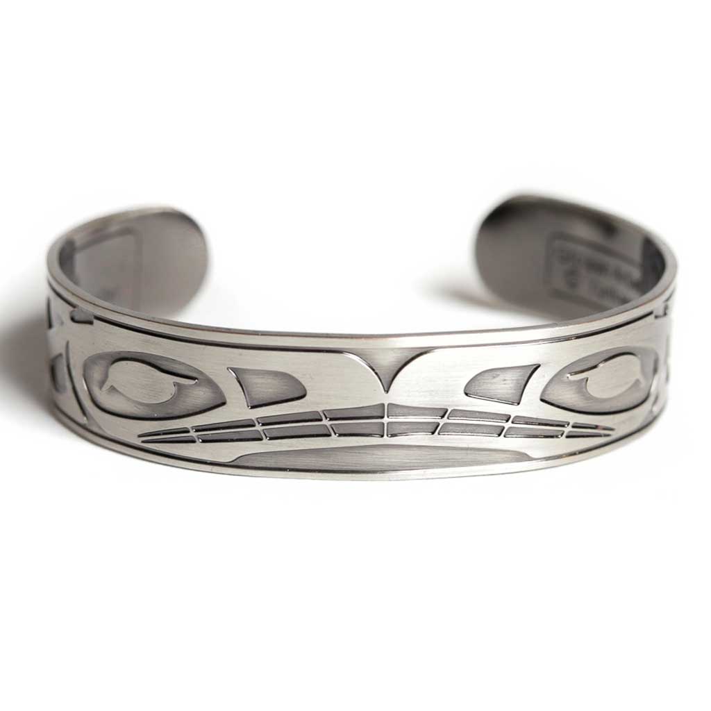Pewter Orca Bracelet