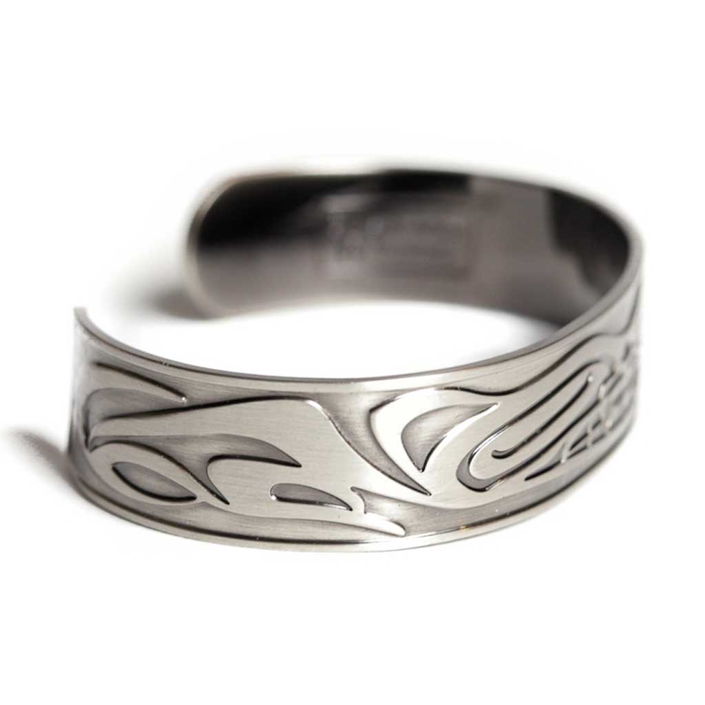 Pewter Wolf Bracelet