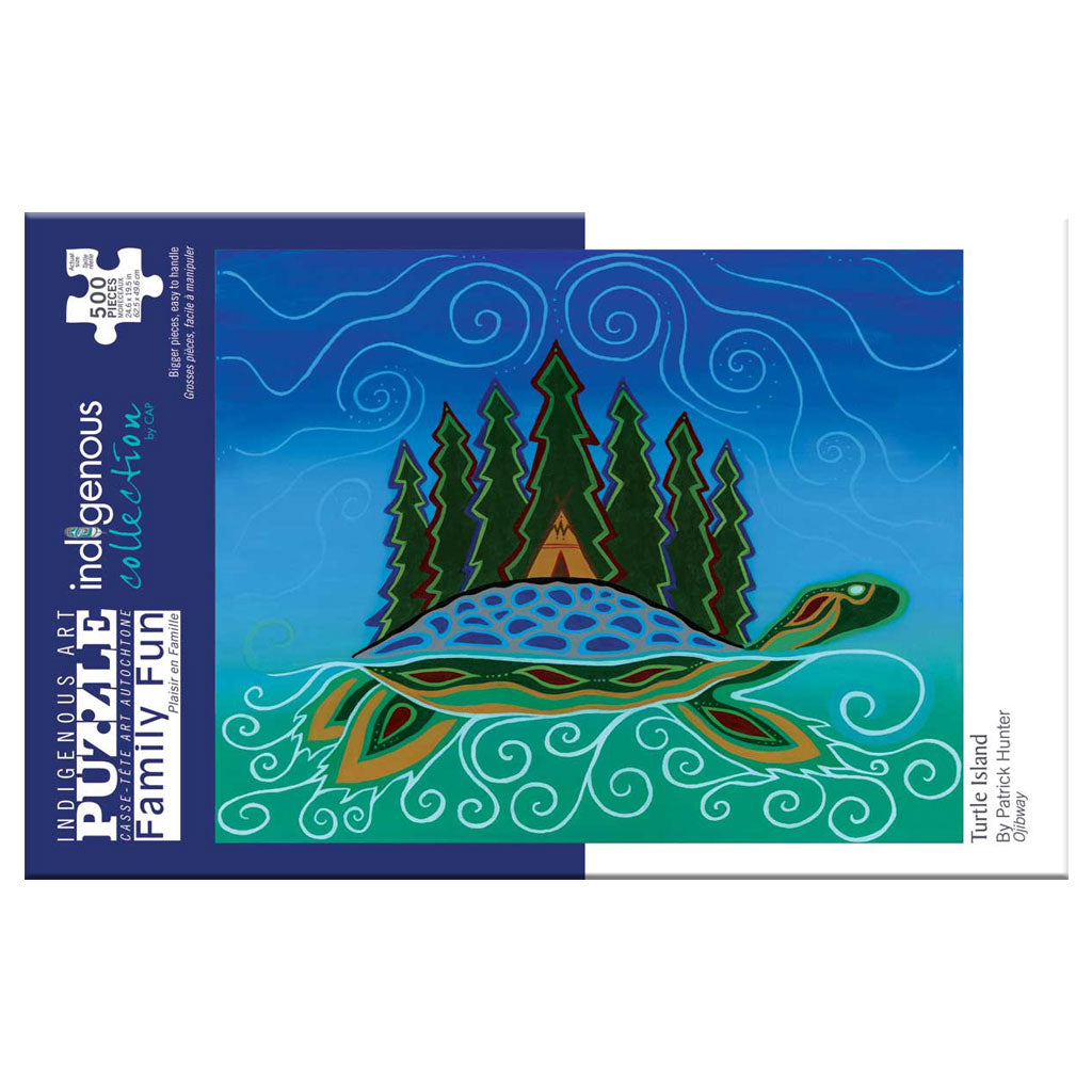 &#39;Turtle Island&#39; Jigsaw Puzzle by Patrick Hunter
