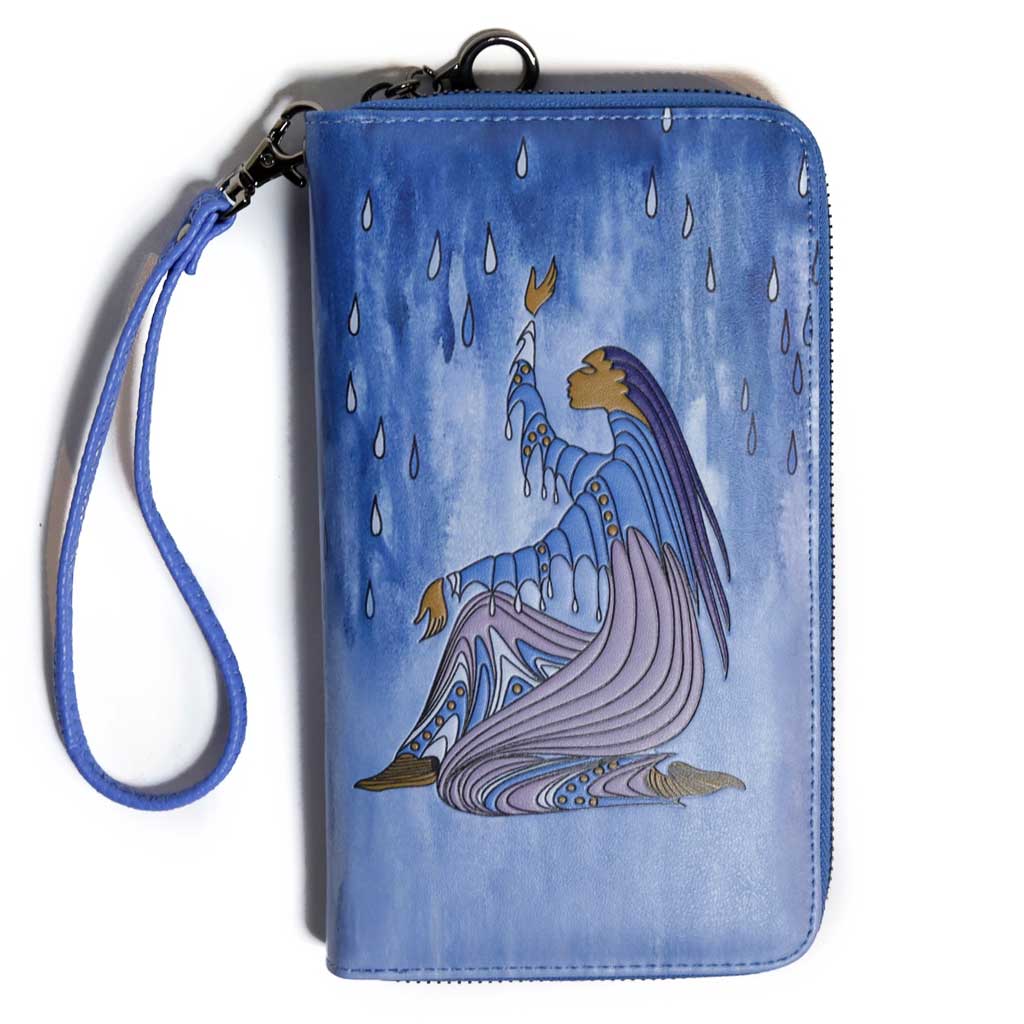 'Rainmaker' Travel Wallet by Maxine Noel