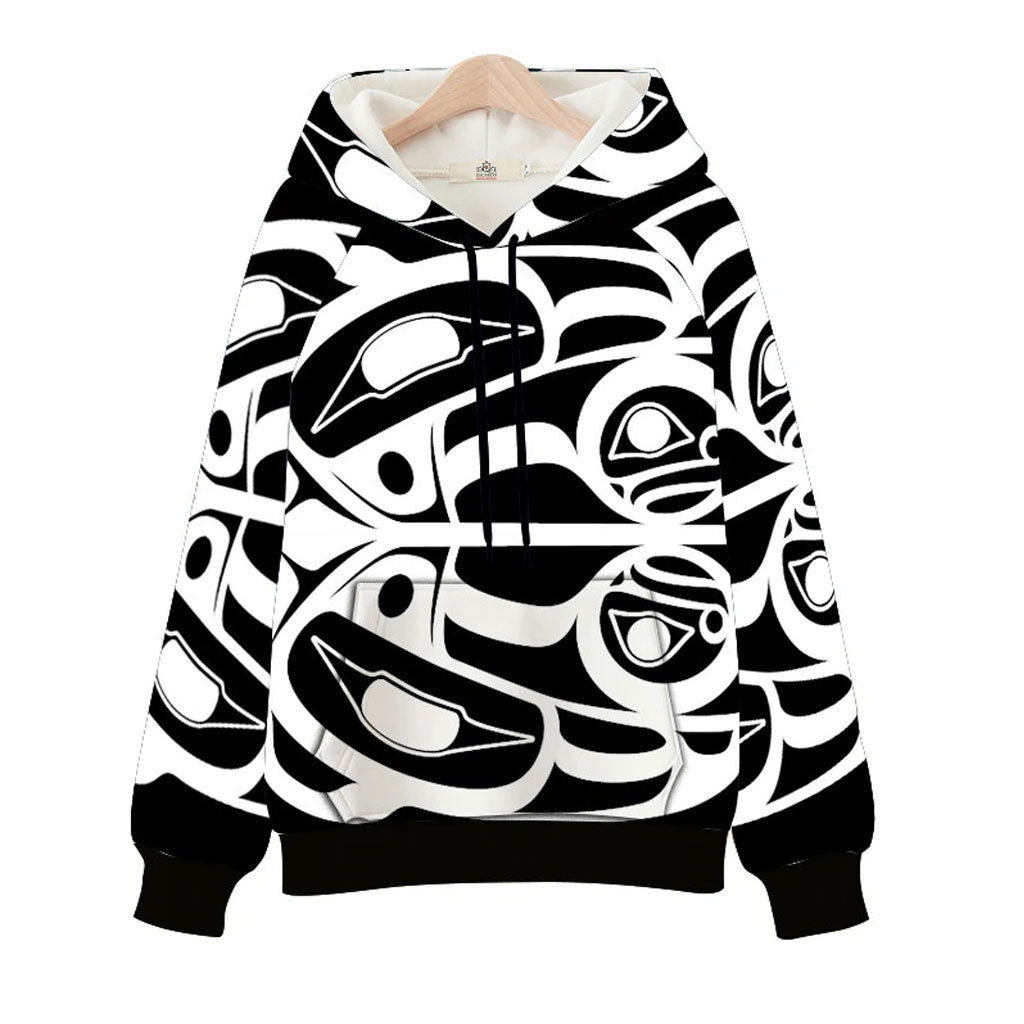 'Raven' Hoodie by Roy Henry Vickers