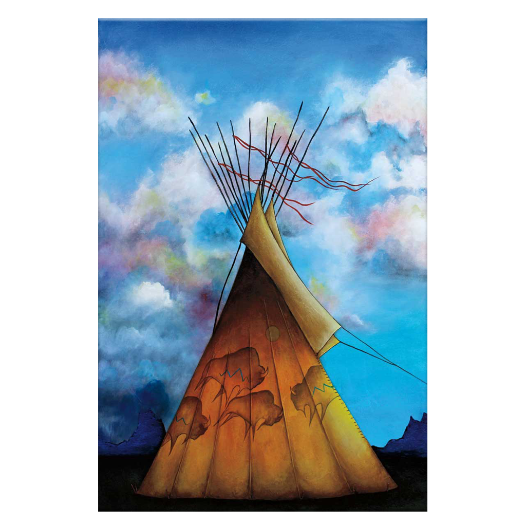 &#39;Thunder Rolls&#39; by Micqaela Jones - 12&quot; x 18&quot; Print