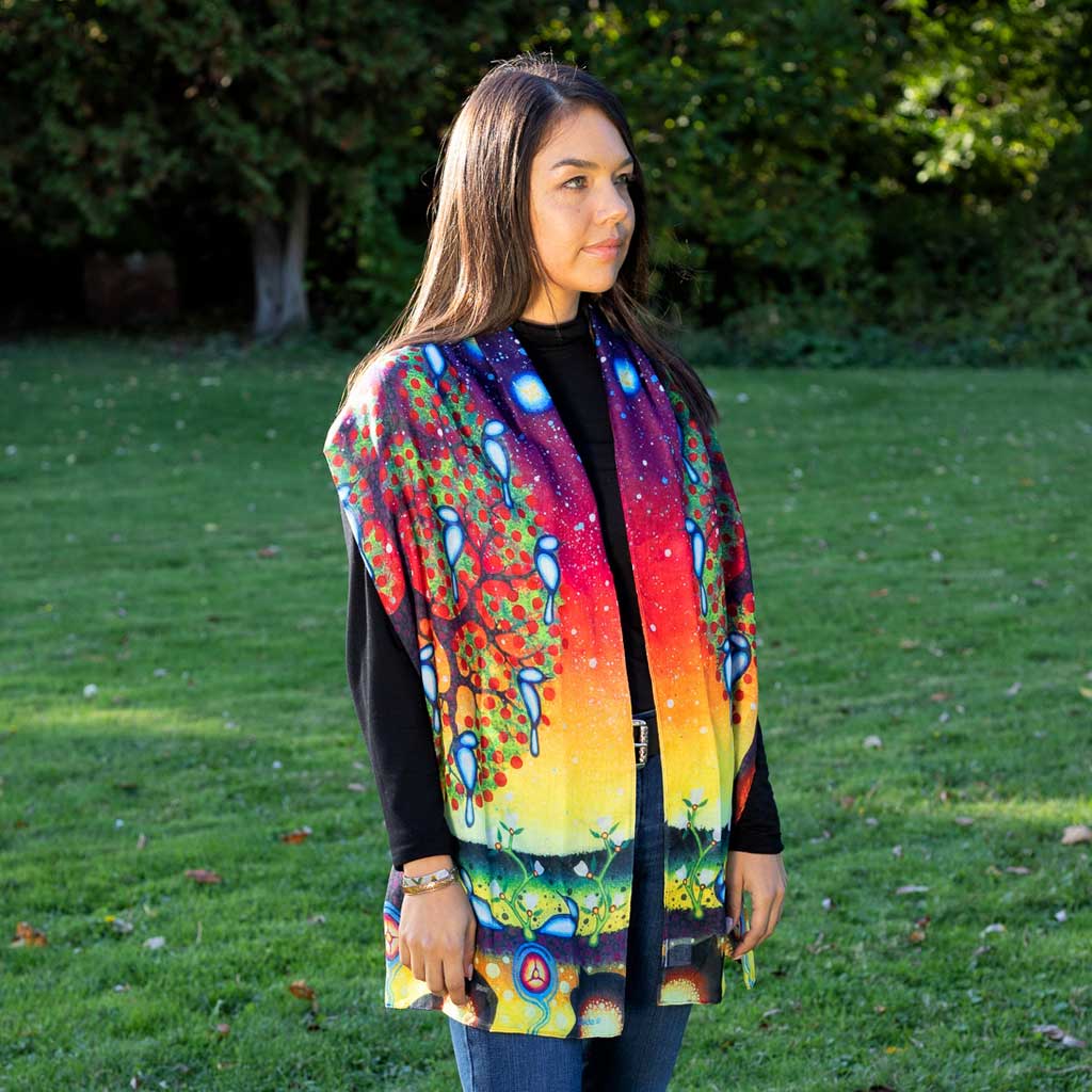 'Tree of Life' Eco Scarf by James Jacko