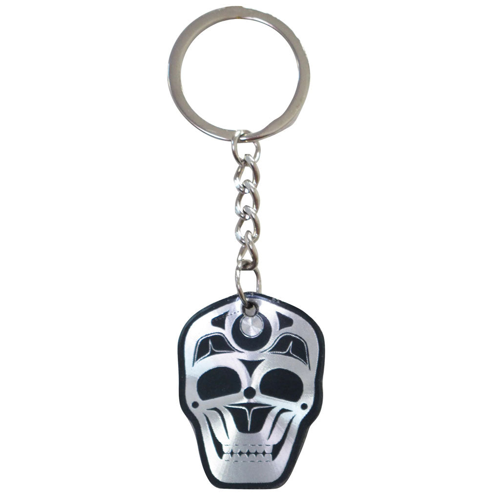 'Skull' Keychain by James Johnson