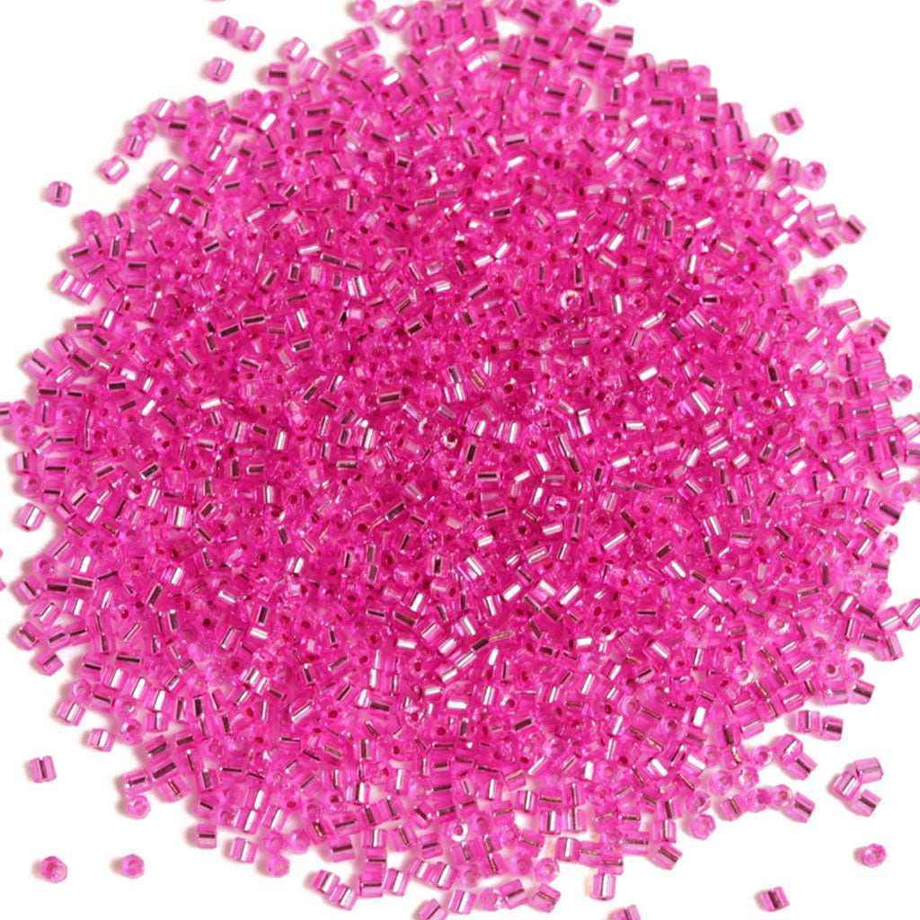 Silverlined Fuchsia Dyed - 2 cut