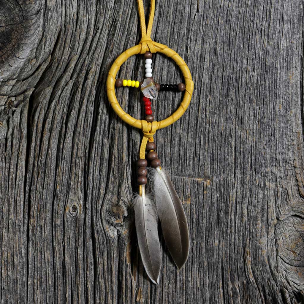 Small Medicine Wheel w/ Crystal