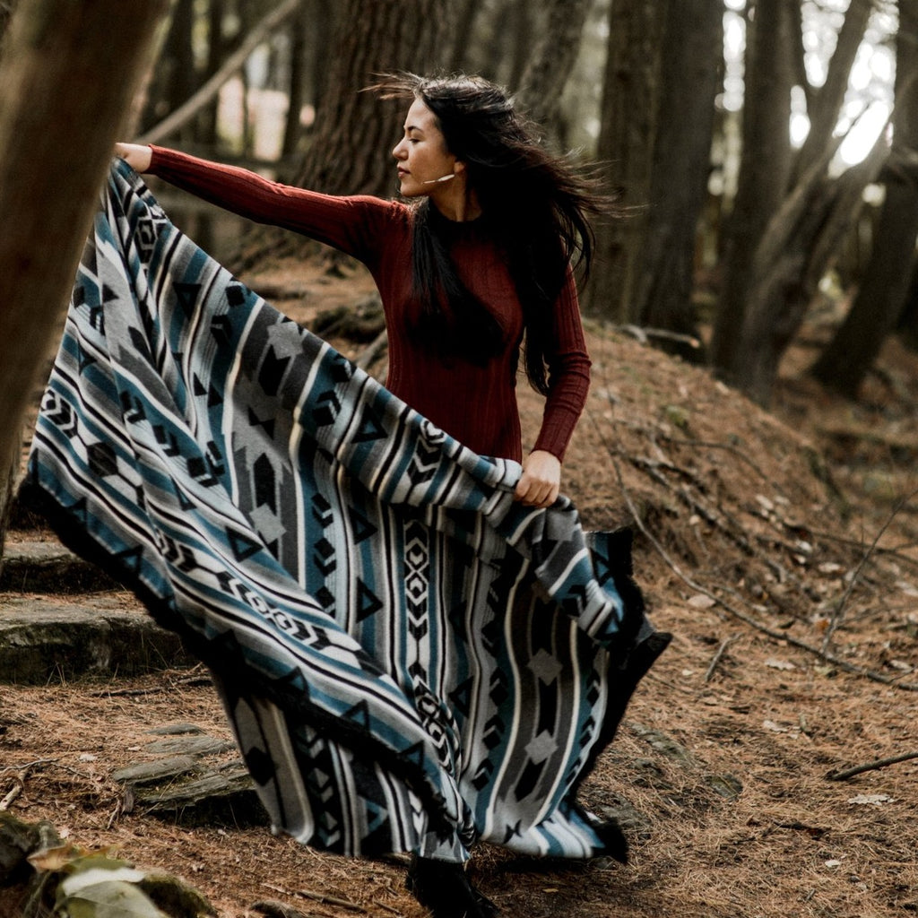 &#39;Storm&#39; Eco-Friendly Blanket by MINI TIPI