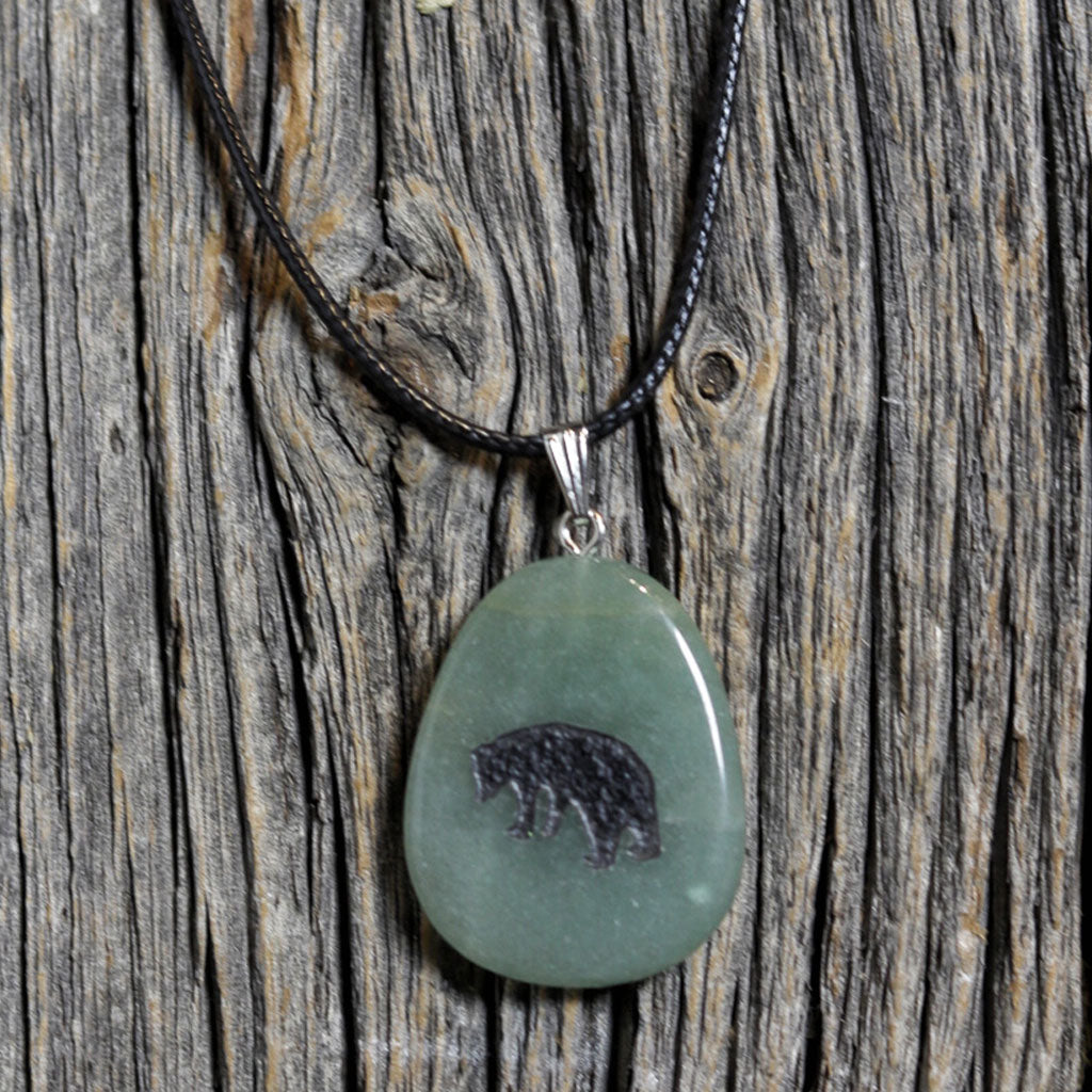 Animal Totem Stone Necklace