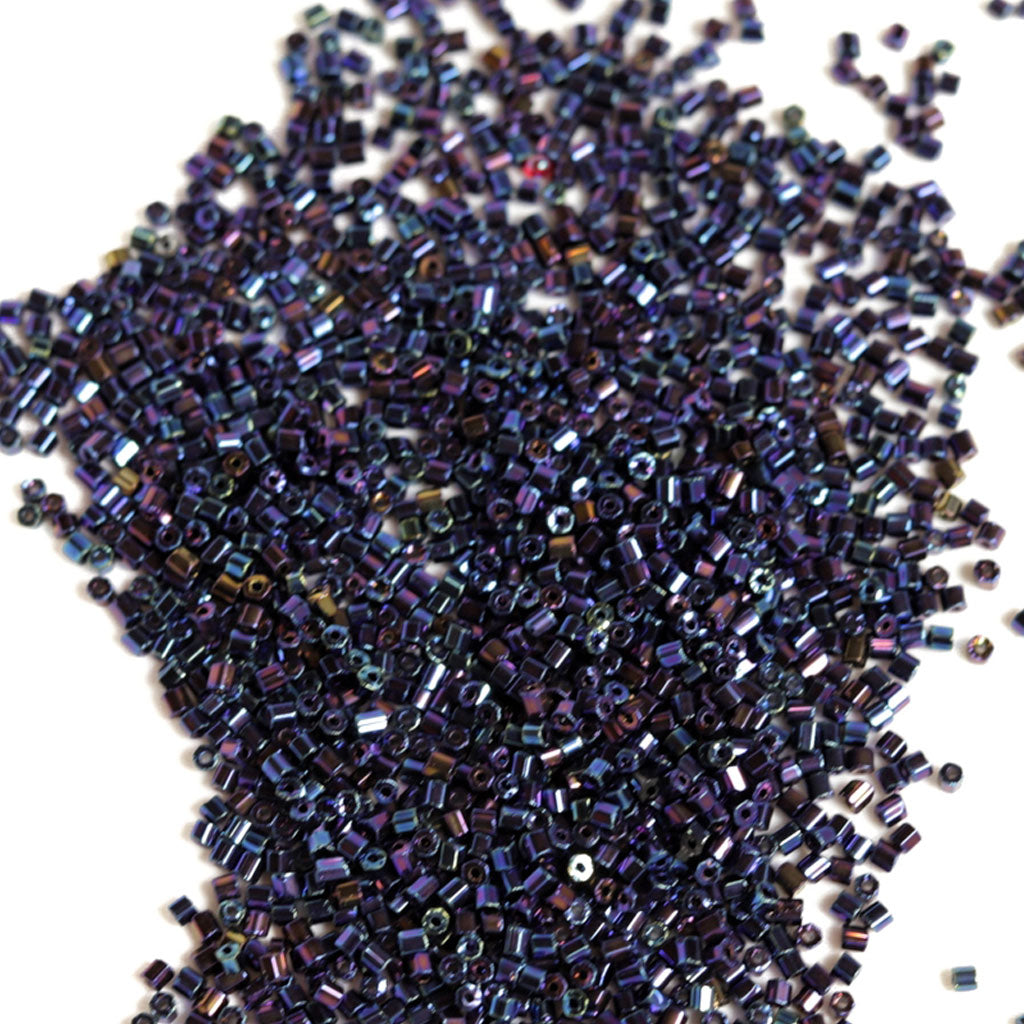 Transparent Aqua Aurora Borealis - 2 cut