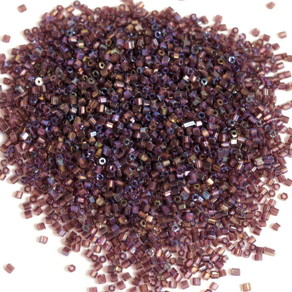 Transparent Dark Purple Aurora Borealis - 2 cut