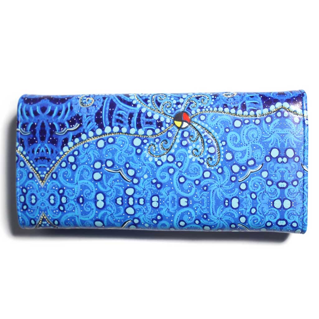 'Breath of Life' Wallet by Leah Dorion