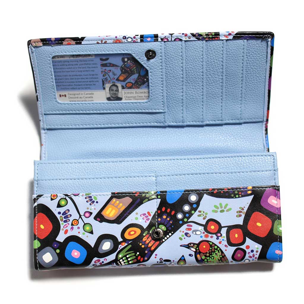 'The Bear' Wallet by John Rombough