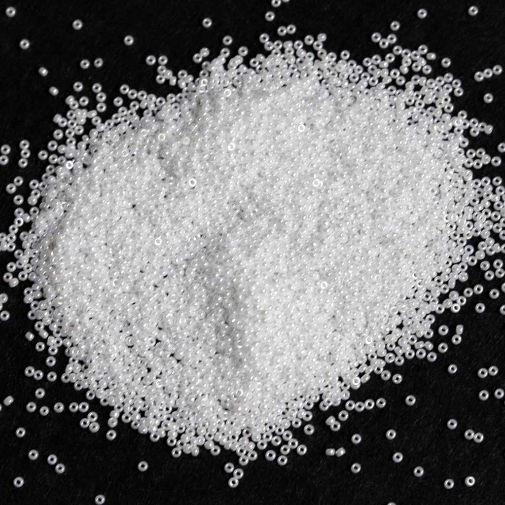 White Pearl Opaque Lustre - Size 15/0 Miyuki