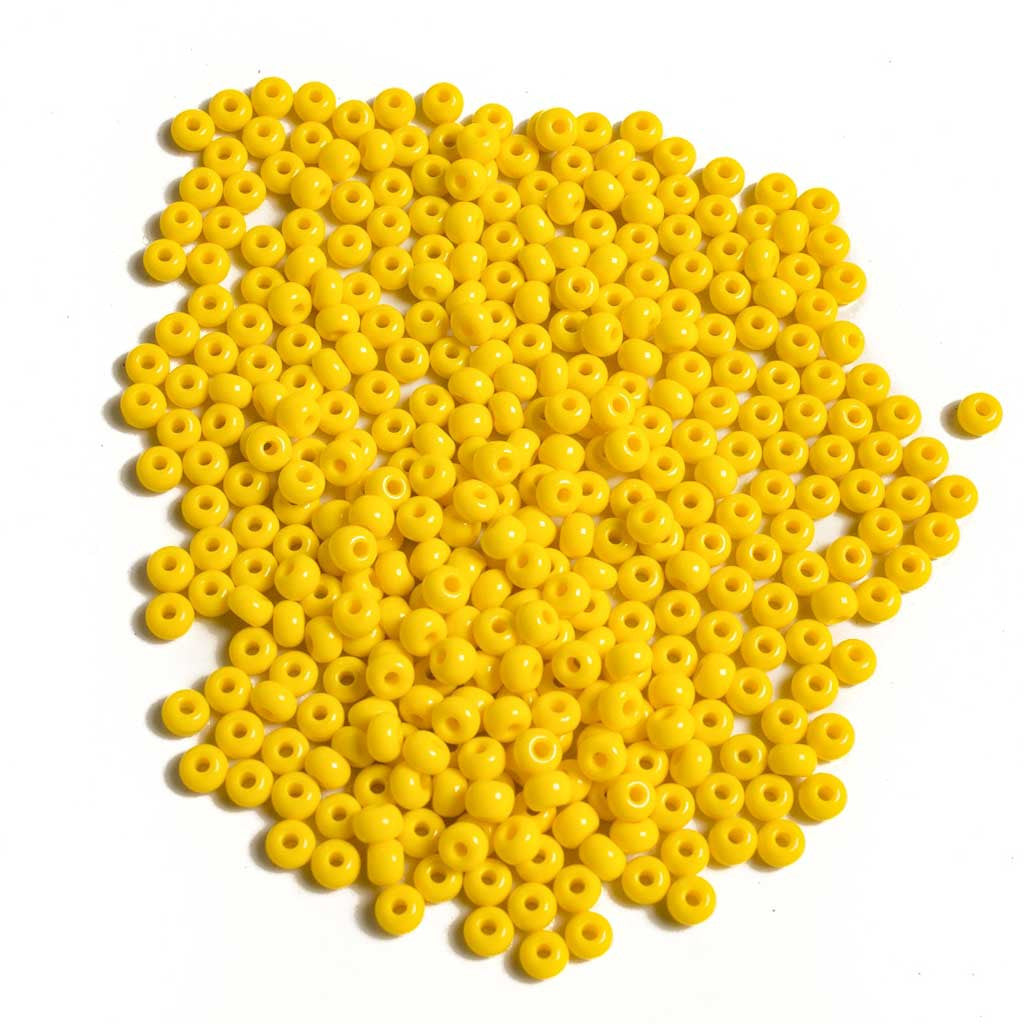 Gold Yellow Opaque - Beaded Dreams
